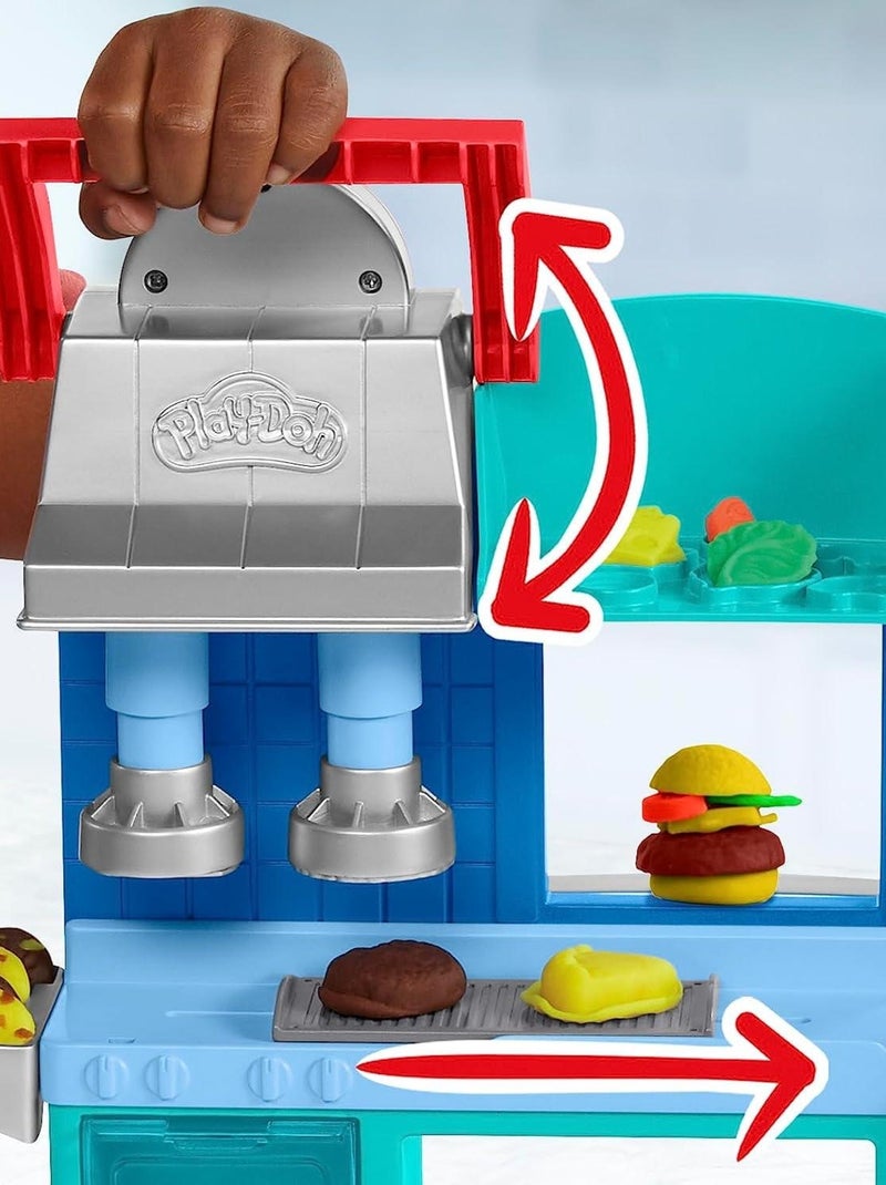 Play-Doh Kitchen Creations Restaurant coloré N/A - Kiabi