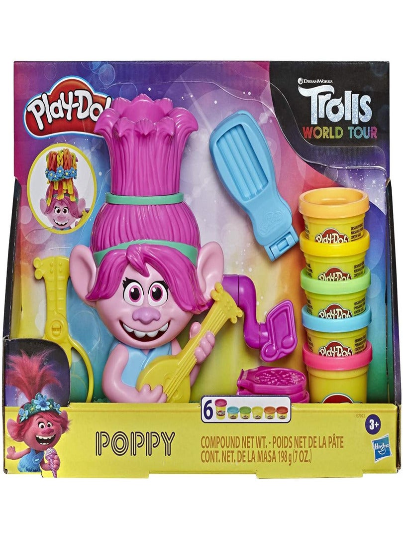Huevo Sorpresa Ggante de Poppy Trolls de Plastlna Play Doh en