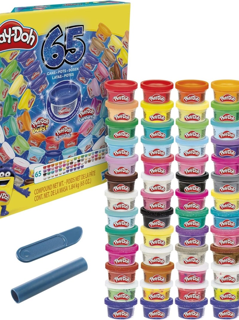 Play-doh Pack De 65 Pots - Play-doh N/A - Kiabi