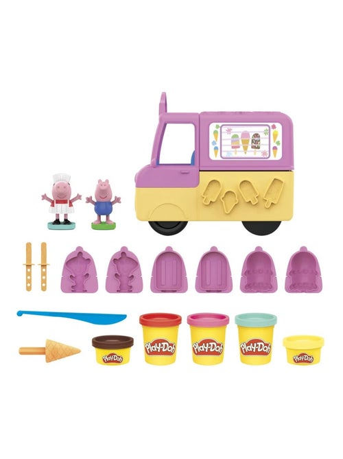 Play-Doh Peppa et le camion de glaces - Kiabi