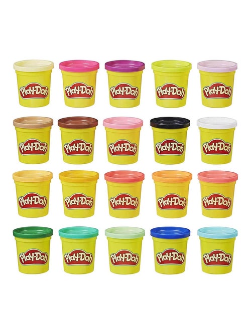 Play-Doh Superset de couleurs - 20 pots - Kiabi