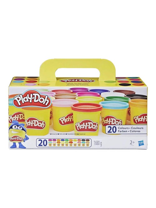 Play-Doh Superset de couleurs - 20 pots - Kiabi