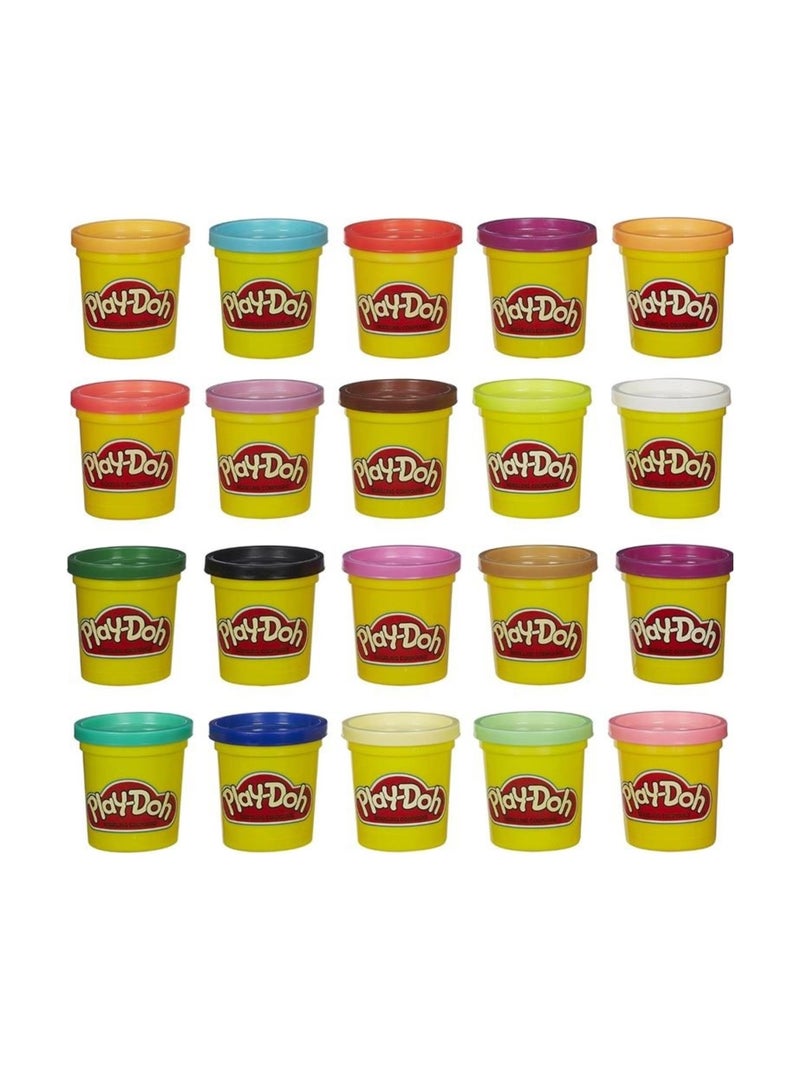Play-Doh Superset de couleurs - 20 pots Vert - Kiabi