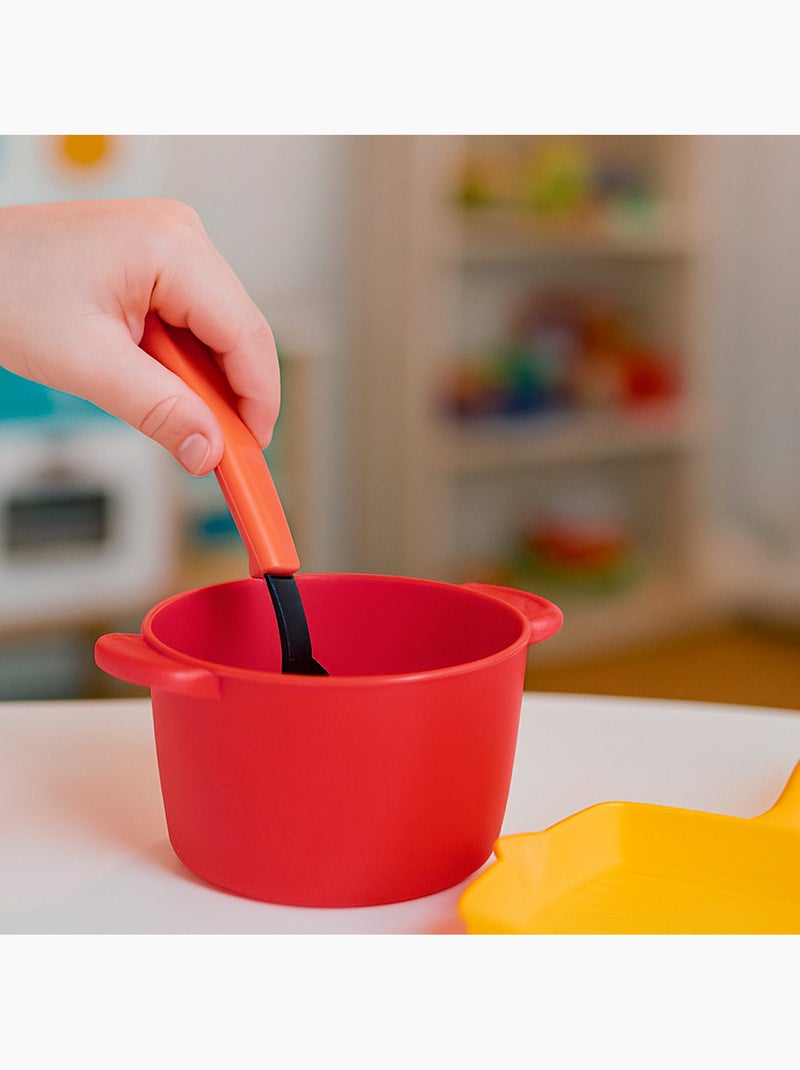 Play ensemble de cuisine pour enfants de 13 pièces avec casseroles, poêle, passoire et ustensiles N/A - Kiabi