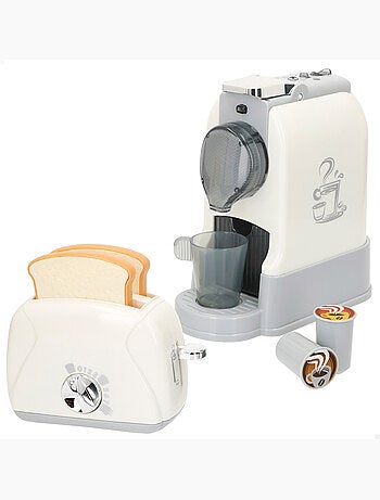 Play ensemble grille-pain et cafetière jouets avec son et lumière