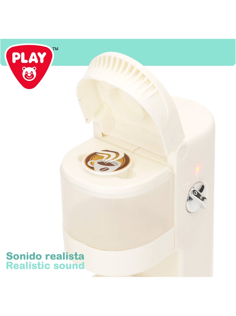 Play ensemble grille-pain, mixeur et cafetière jouets avec son et lumière N/A - Kiabi