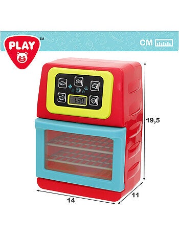 Play friteuse à air électrique jouet avec 14 pièces, lumières et sons