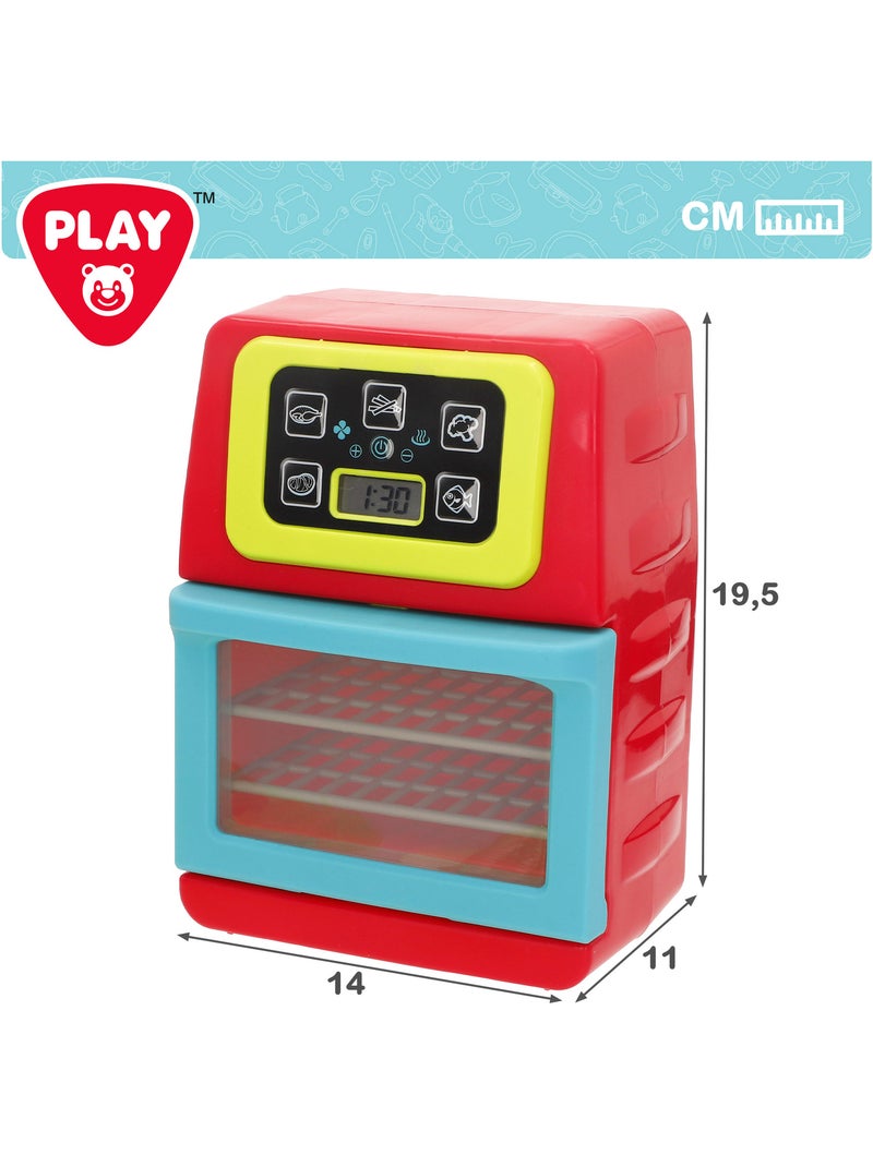 Play friteuse à air électrique jouet avec 14 pièces, lumières et sons N/A - Kiabi
