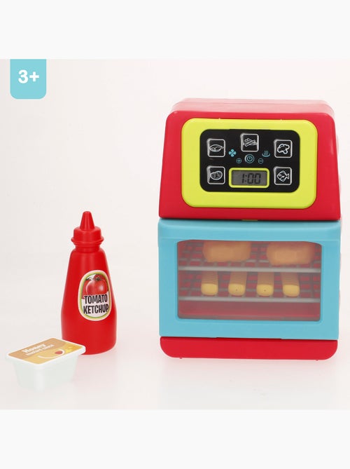 Play friteuse à air électrique jouet avec 14 pièces, lumières et sons - Kiabi