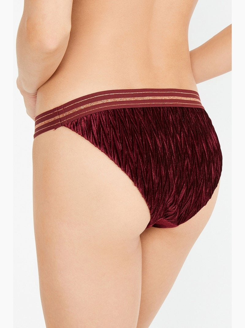 Playa super bas de bikini penti Rouge bordeaux - Kiabi