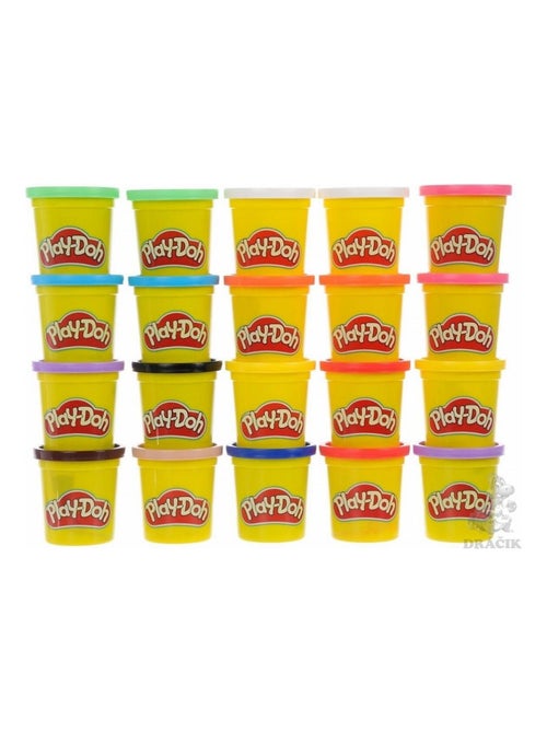 Playdoh Pack De 20 Pots 84 Grammes - Kiabi