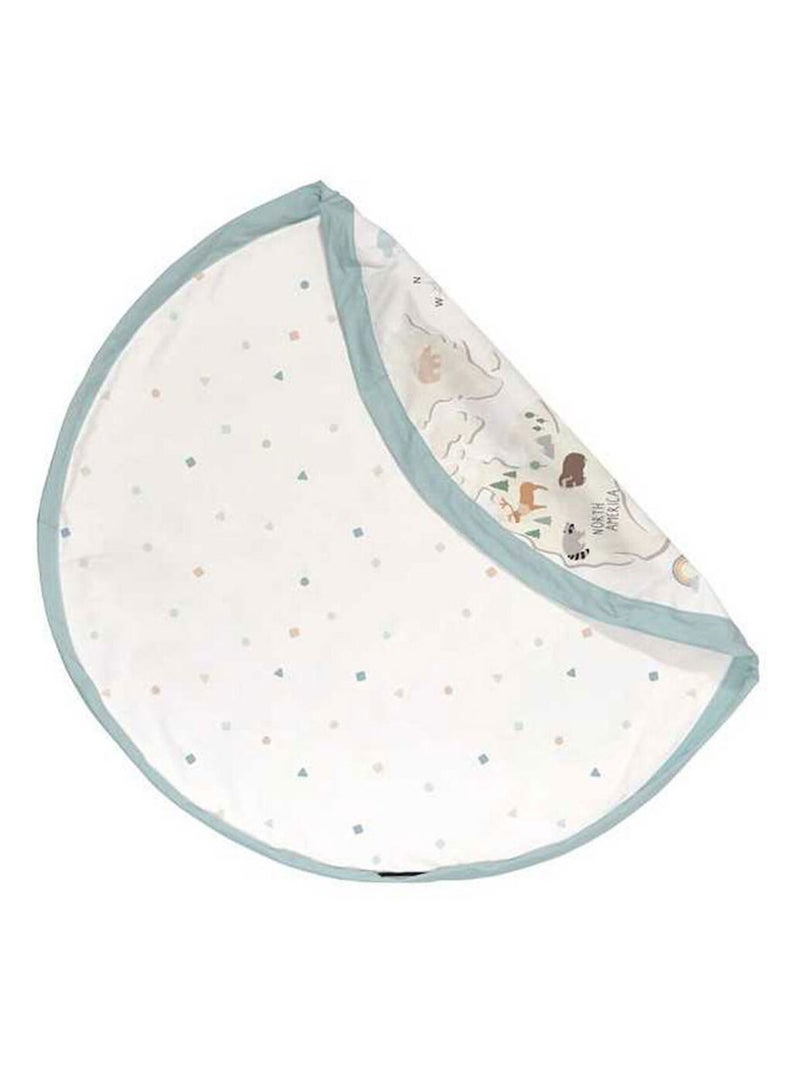 Play&Go - Sac à jouet 2 en 1 réversible Noomad Original Bleu - Kiabi