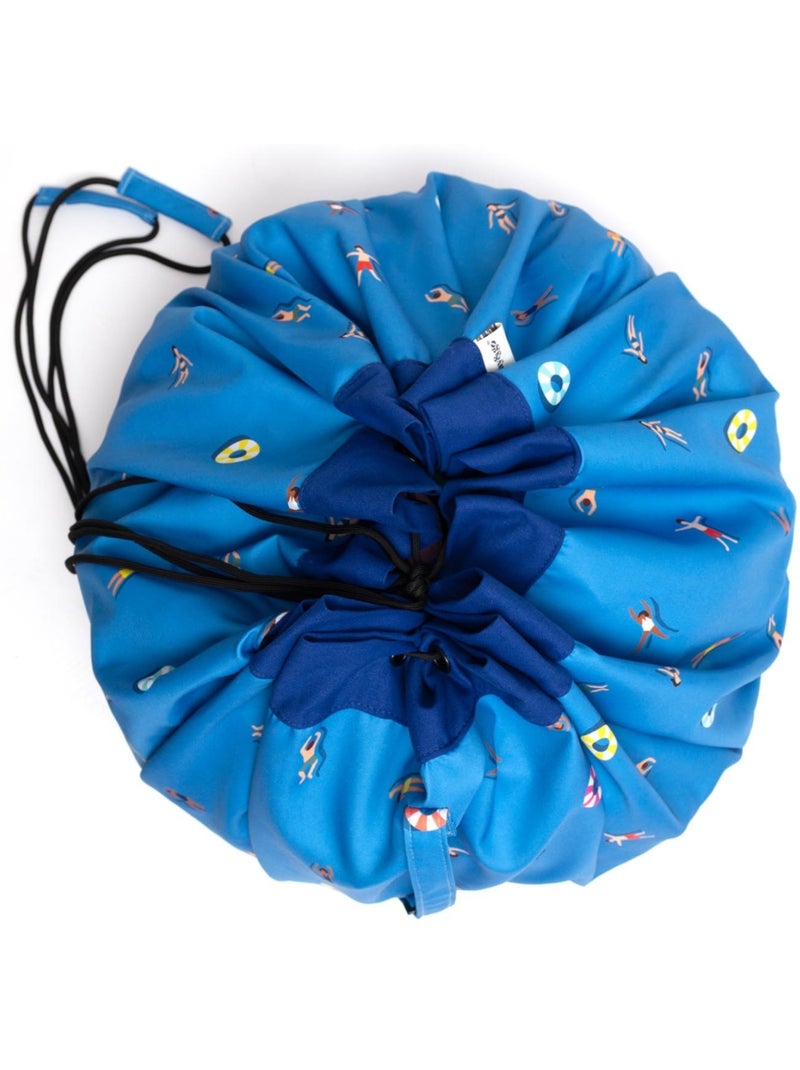Play&Go - Sac à jouets 2 en 1 Noomad Outdoor Bleu - Kiabi