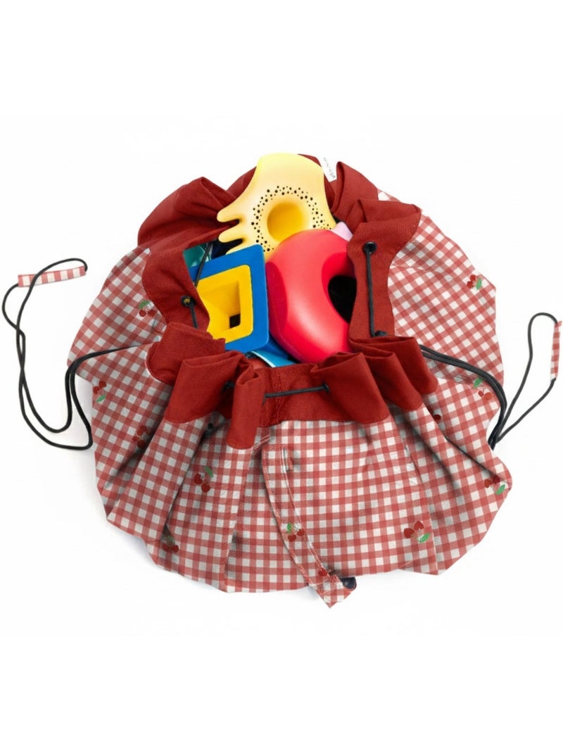 Play&Go - Sac à jouets 2 en 1 Noomad Outdoor Rouge - Kiabi