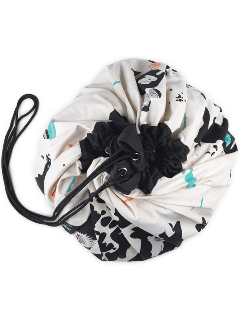 Play&Go - Sac à jouets 2 en 1 réversible Noomad Original Blanc - Kiabi