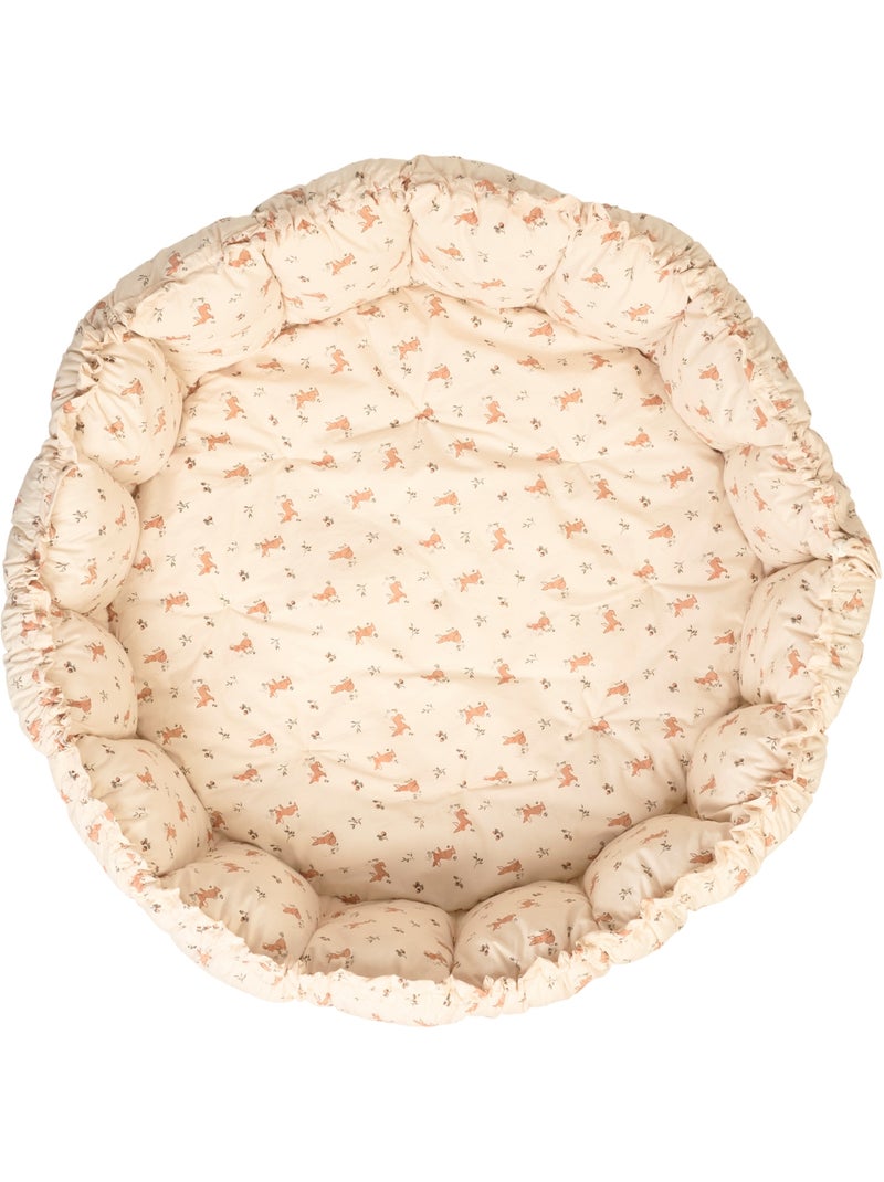 Play&Go - Tapis de jeu 3 en 1 Organic Coco Ecru - Kiabi