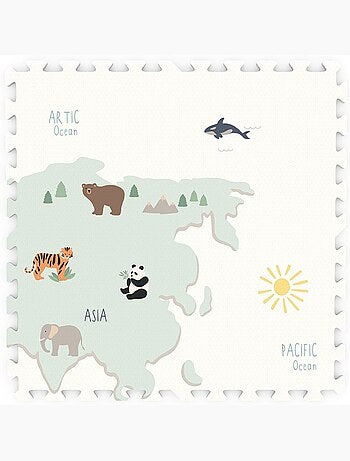 Play&Go - Tapis puzzle 3 en 1 Tiloo