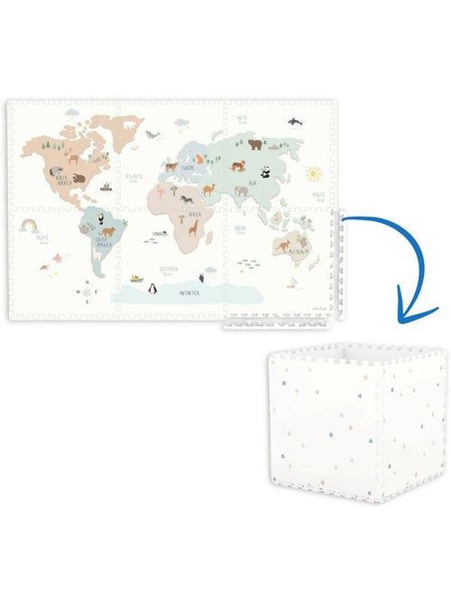 Play&Go - Tapis puzzle 3 en 1 Tiloo - Kiabi
