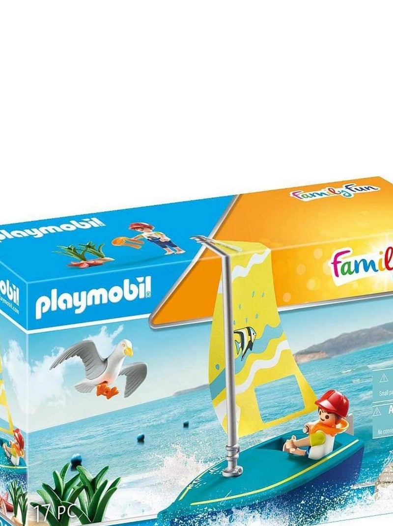 Playmobil 70438 Family Fun - Beach hotel : Enfant et voiliers N/A - Kiabi