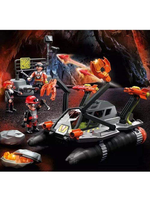 Playmobil 70927 Dino Rise : Navette de démolition de la Comet Corp. - Kiabi