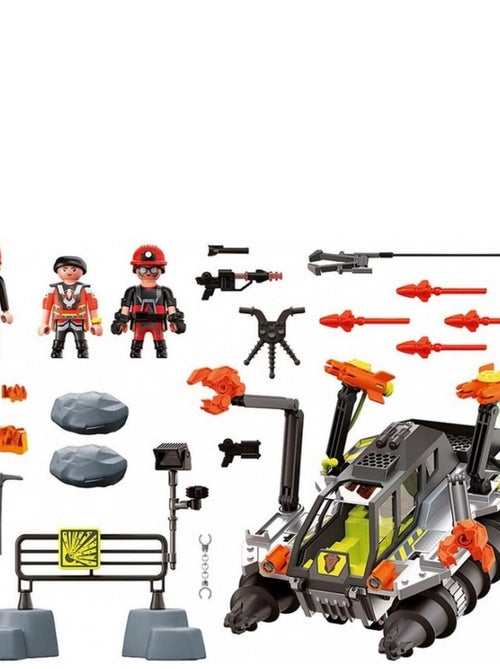 Playmobil 70927 Dino Rise : Navette de démolition de la Comet Corp. - Kiabi