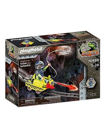Playmobil 70930 Dino Rise : Mine Cruiser - Kiabi