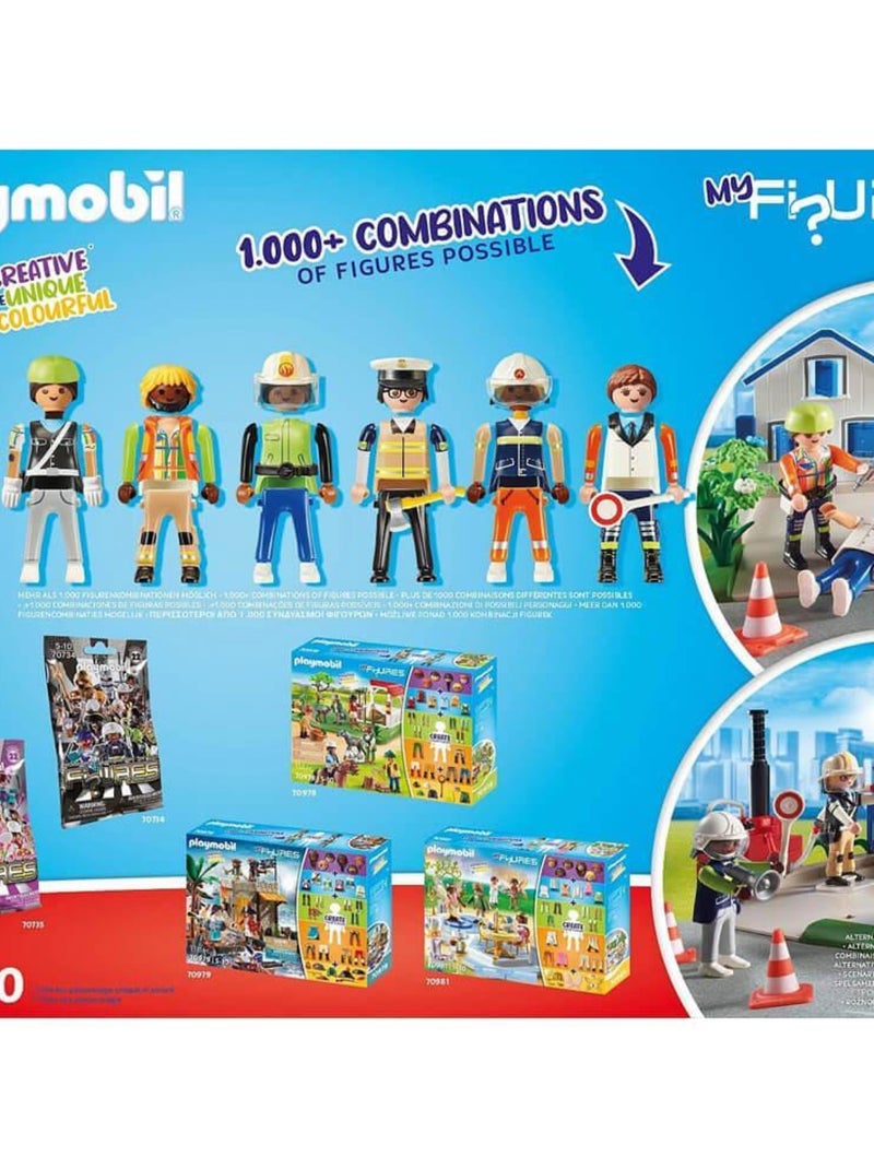 Playmobil 70980 : My Figures: Secouristes N/A - Kiabi