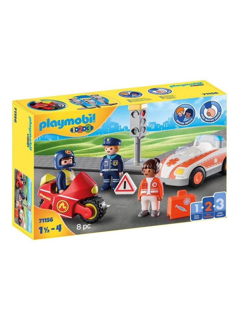 Playmobil 71156 1.2.3 : Héros du quotidien N/A - Kiabi