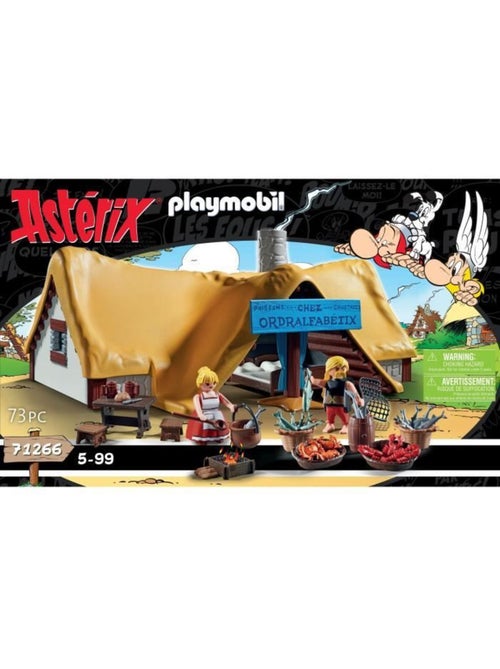 Playmobil 71266 astérix hutte d'ordralfabetix, village d’astérix, jouet de collection, dès 5 ans - Kiabi