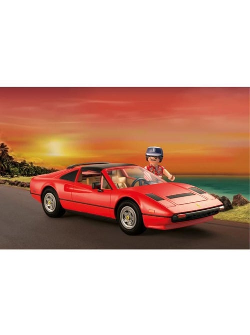Playmobil 71343 magnum ferrari 308gt, classic cars, adulte, voiture de collection, 48 pièces - Kiabi