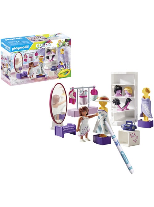 Playmobil 71373 - color atelier de styliste - Kiabi