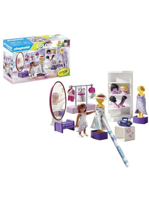 Playmobil 71373 - color atelier de styliste - Kiabi