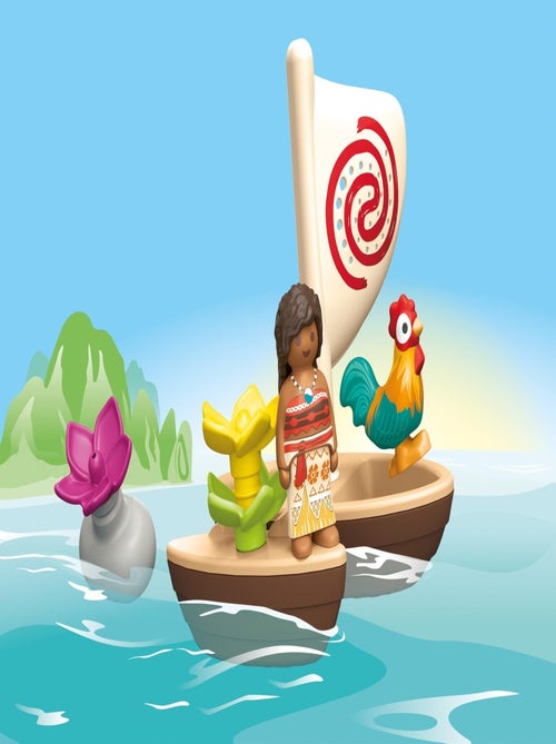 Playmobil 71459 Junior & Disney : Vaiana et Bateau à Voile  - Dès 12 Mois - Kiabi