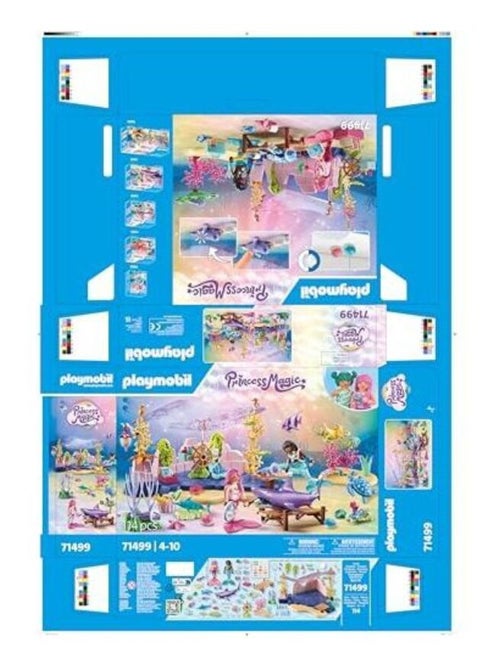 Playmobil 71499 - Princess Magic- Centre de Soin des sirènes pour Animaux Marins - Dès 4 Ans - Kiabi