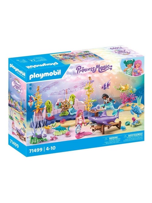Playmobil 71499 - Princess Magic- Centre de Soin des sirènes pour Animaux Marins - Dès 4 Ans - Kiabi