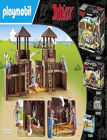Playmobil 71542 Astérix - Camp des Romains - Dès 5 Ans
