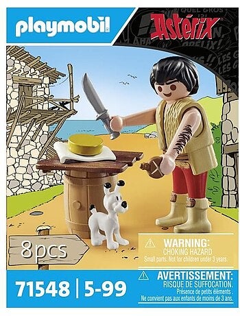 Playmobil 71548 ocatarinetabellatchitchix, personnages d'astérix, dès 5 ans
