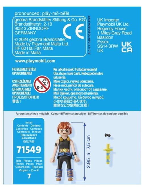 Playmobil 71549 astérix : adrénaline, personnages de la bd, 7 pièces dès 5 ans - Kiabi