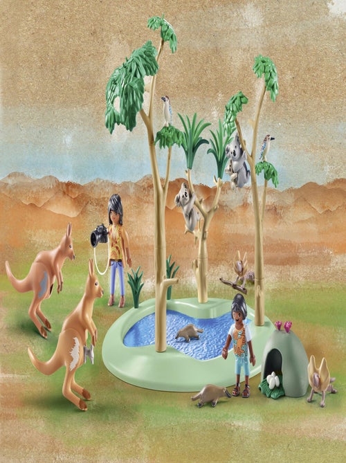 Playmobil 71624 Explorateurs avec Animaux australiens - Wiltopia - Dès 4 Ans - Kiabi