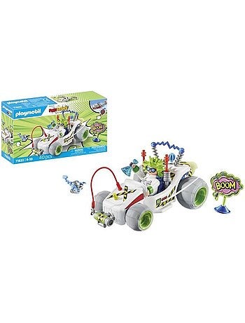 Playmobil 71633 chercheur et kart, funstars, 40 pièces, dès 4 ans