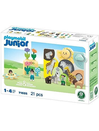 Playmobil 71655 mon premier playmobil, playmobil junior, 21 pièces, dès 12 ans