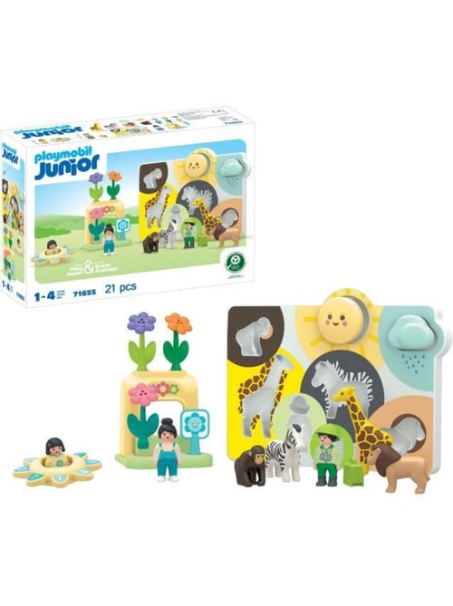 Playmobil 71655 mon premier playmobil, playmobil junior, 21 pièces, dès 12 ans - Kiabi