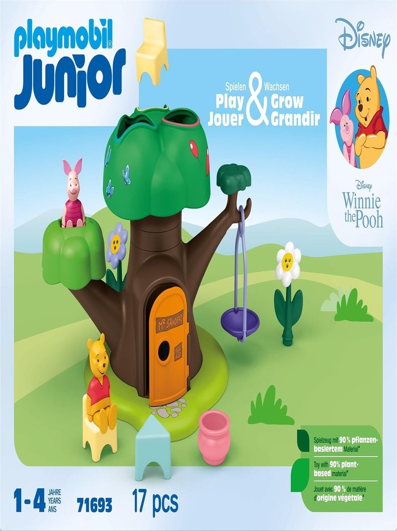 Playmobil 71693 Junior & Disney : Winnie l'ourson et Porcinet avec cabane - Dès 12 Mois N/A - Kiabi