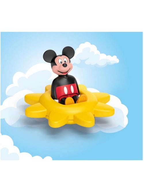 Playmobil 71698 junior disney mickey et toupie soleil, 2 pièces, sans bisphénol a, dès 12 mois - Kiabi