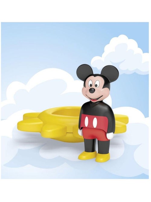 Playmobil 71698 junior disney mickey et toupie soleil, 2 pièces, sans bisphénol a, dès 12 mois - Kiabi