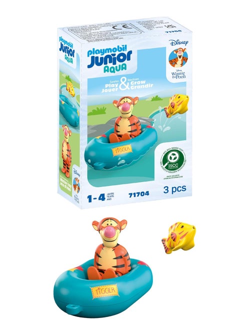 Playmobil 71704 Junior & Disney : Tigrou avec canot -  Dès 12 Mois - Kiabi