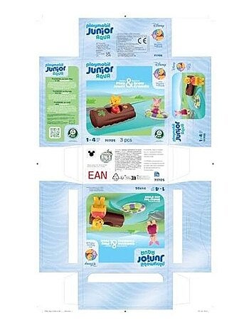 Playmobil 71705 Junior & Disney : Winnie et Porcinet - Dès 12 Mois