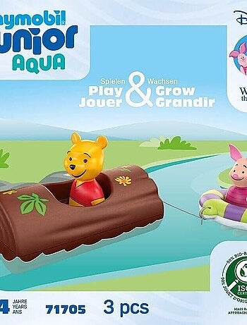 Playmobil 71705 Junior & Disney : Winnie et Porcinet - Dès 12 Mois