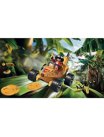 Playmobil 71717 kart banane, funstars, 31 pièces, dès 4 ans