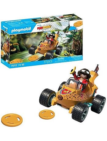 Playmobil 71717 kart banane, funstars, 31 pièces, dès 4 ans